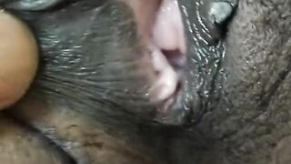 Meri wife ki kali chut, my wife black pussy closeup