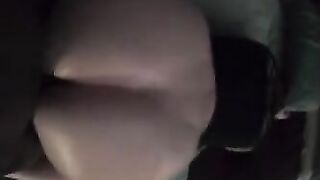 Wife takes bbc after he just fucked husband