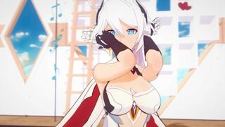 0426 -【R18-MMD-4K】Honkai Impact 3rd 崩坏三 Kiana - AOA Miniskirt