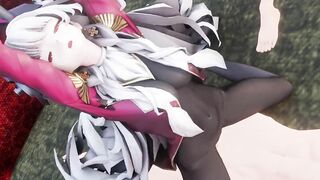 0425 -【R-18 MMD】BlueOath Scharnhorst's Pole Dance 沙恩霍斯特X钢管舞