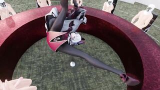 0425 -【R-18 MMD】BlueOath Scharnhorst's Pole Dance 沙恩霍斯特X钢管舞