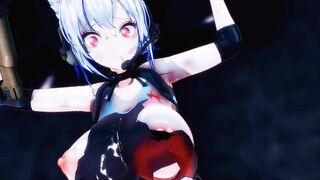 0422 -【R-18 MMD】POV: Spread horny, not war lol (no sound)