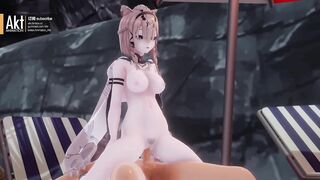 0418 -【R18-MMD】AKT - Honkai Impact 3rd 崩坏三 Pardofelis's first time 帕朵菲莉丝