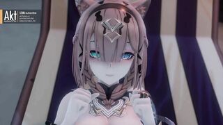 0418 -【R18-MMD】AKT - Honkai Impact 3rd 崩坏三 Pardofelis's first time 帕朵菲莉丝