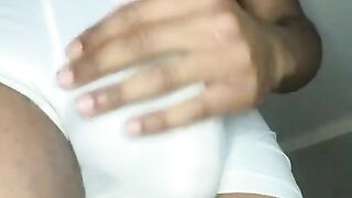 Wet This Dick Up Baby - Veiny BBC Jerked & Spanked Hardcore (Squeezing Massive Saggy Balls)