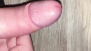 WANKING MY HARD DICK HARD UNTIL ORGASM