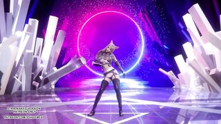 [MMD] (G)I-DLE - TOMBOY Hot Kpop Dance Ahri Akali Evelynn Kaisa League of Legends KDA