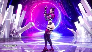 [MMD] (G)I-DLE - TOMBOY Hot Kpop Dance Ahri Akali Evelynn Kaisa League of Legends KDA