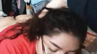 Latina slut does whatever her daddy Tells Her