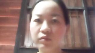 Chinese girl alone at home 41