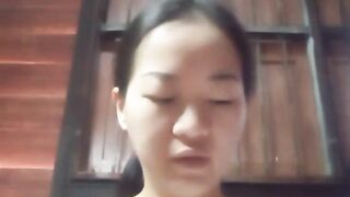 Chinese girl alone at home 41