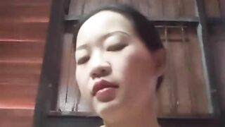 Chinese girl alone at home 40