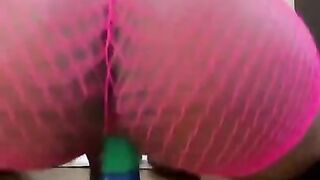 Twerking on Dildo