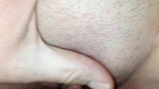 Vibrating cock ring had me cumming hard