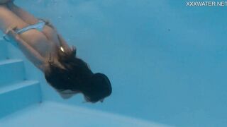 Underwater Russian teen slut Marfa