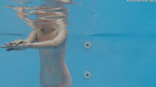 Underwater Russian teen slut Marfa