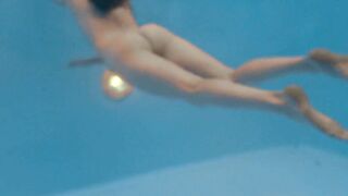 Underwater Russian teen slut Marfa