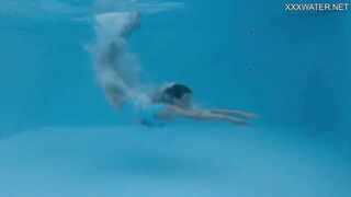 Underwater Russian teen slut Marfa