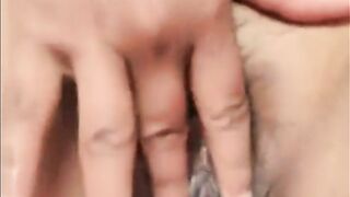 Nepali mature wife masturbating her horny pussy.