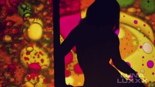 Psychedelic Silhouette Free Video