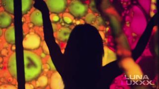 Psychedelic Silhouette Free Video