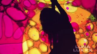 Psychedelic Silhouette Free Video