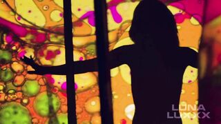 Psychedelic Silhouette Free Video