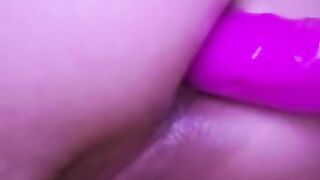 Fucking my ass with a dildo mini clip