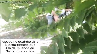 Segui minha Esposa Carol e flagrei ela dando o Cu pra um Desconhecido. ( Cuckold ) Corno Filmando.