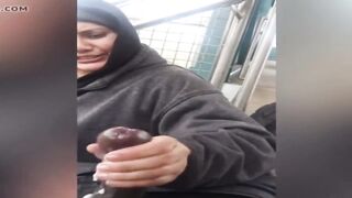 LATINA SURPRISED BY BBC BUSING A FAT NUT