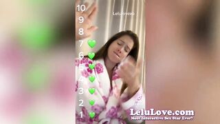 Babe has real life fun miXXXed with sexy behind the scenes uncensored footage - Lelu Love