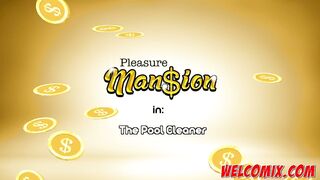 The pool cleaner fucking the hot bosses - Pleasure Mansion