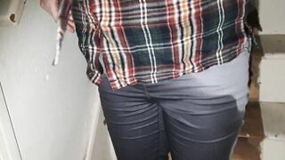 Alice - pissing my already wet jeans again & walking in public