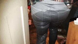 Alice - pissing my already wet jeans again & walking in public