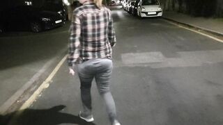 Alice - pissing my already wet jeans again & walking in public