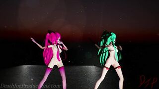 MMD R18 Yamakaze Duet - love me if you can -1043