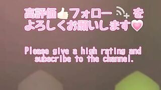 「おちんぽちょうだい！おちんぽ！」立ちバックで鏡に映る姿がエロい人妻