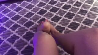 footjob feet dildo