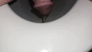 Practicing tranny pissing