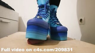 Cock Crush Cum Converse Platform