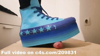 Cock Crush Cum Converse Platform