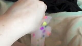 horny teen creams on dildo (full video on onlyfans)