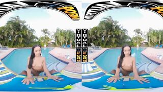 VIRTUAL PORN - Double Dare VR Fuck With Black Teen Freya Kennedy