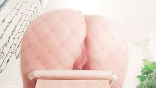 FaceSitting in Fishnet Pantyhose (Arya Grander) FemDom POV dirty talking- phone video amateur selfie