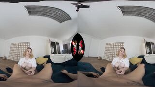 Vrlatina - Super Hot Blonde Latina VR Sex