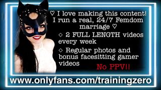 Leather Bitchsuit Pegging Femdom FLR Miss Raven Training Zero Huge Strap On Dildo Strapon Bondage BDSM Mistress FLR