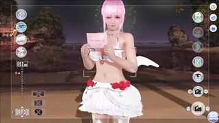 Dead or Alive Xtreme Venus Vacation Fiona Valentine's Day Pose Cards Fanservice Appreciation