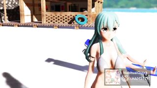 MMD r18 suzuya become an adult model after broke 3d hentai