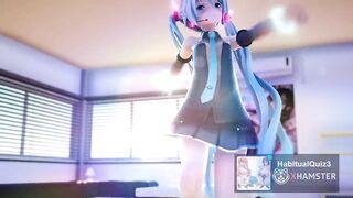 mmd r18 Miku Miku dance sex after public concert 3d hentai