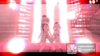 mmd r18 Follow The Leader Kancolle Murasame Kashima 3d hentai anal lover public sex